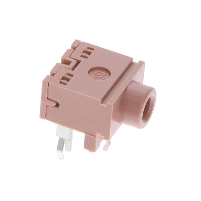 STEREO JACK, ALL PLASTIC, PINK S