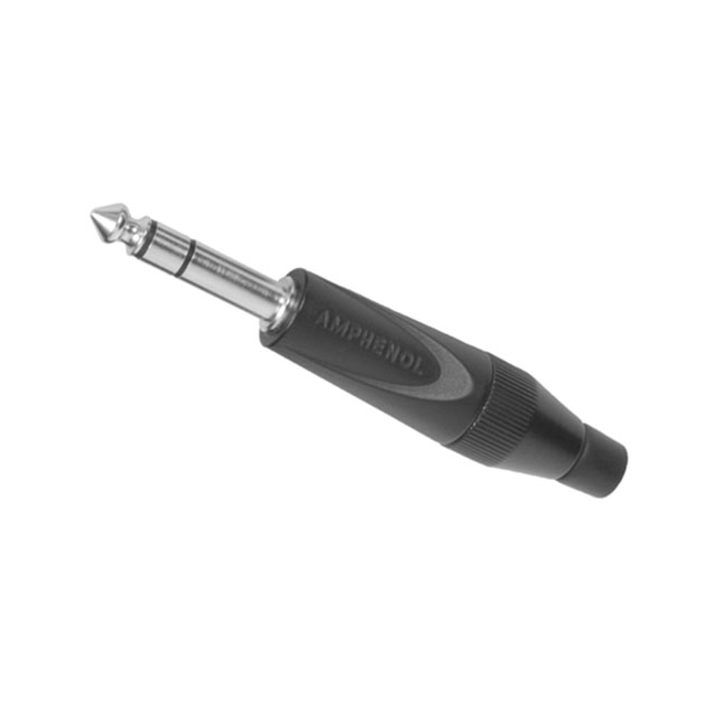 1/4" PHONE STR STEREO NICKEL PLA