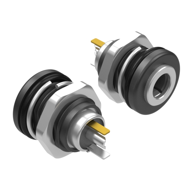 CONN JACK PNL 5.5X2.1MM SWITCH