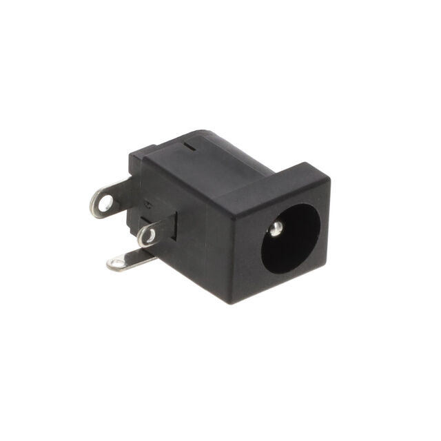 DC POWER JACK, RA, BLACK