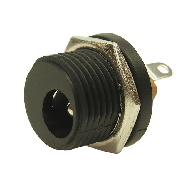 M12.7 PANEL MT DC SOCKET 2.5MM