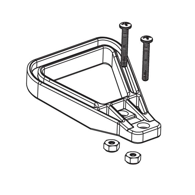 HANDLE FRAME GRAY SBS50/75X