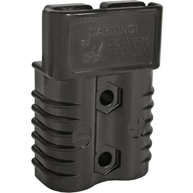 CONN HSG 2POS BLACK