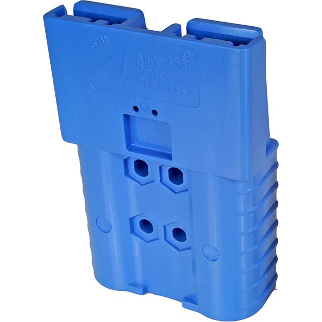 CONN HSG 2POS BLUE