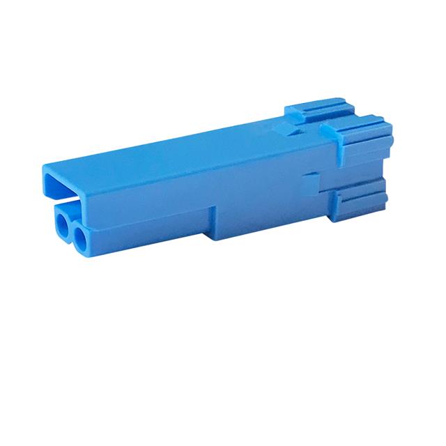CONN HSG 1POS BLUE