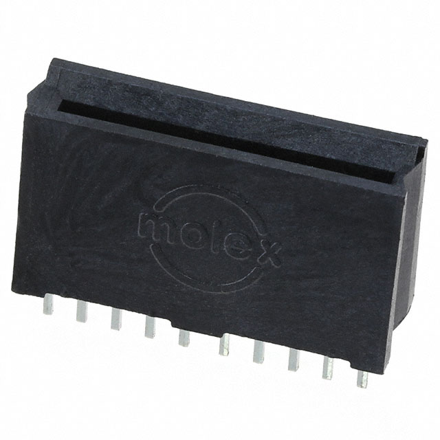 CONN EDGE DUAL FMALE 4POS 0.508