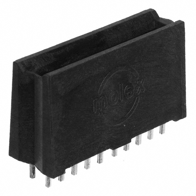 CONN EDGE DUAL FMALE 4POS 0.508
