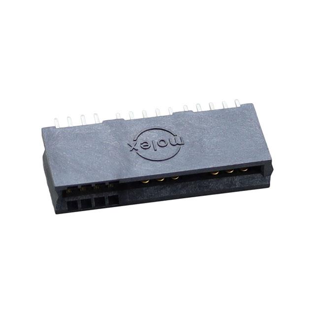 CONN EDGE DUAL FML 12POS 0.508