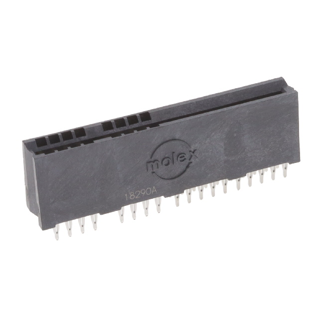 CONN EDGE DUAL FML 20POS 0.508