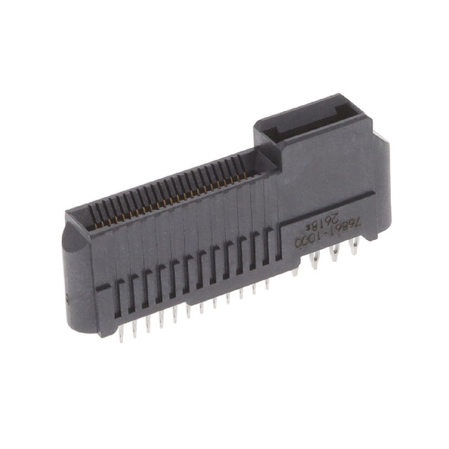 CONN EDGE DUAL FMALE 46POS 0.031