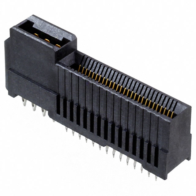 CONN EDGE DUAL FMALE 54POS 0.031