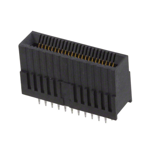 CONN EDGE DUAL FMALE 46POS 0.031
