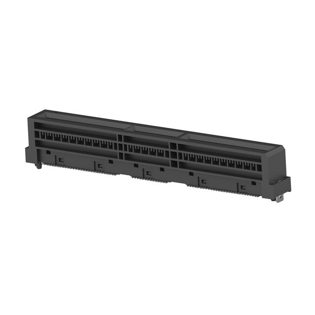 RECEPT ASSY, 140 POS, VERT, SLIV