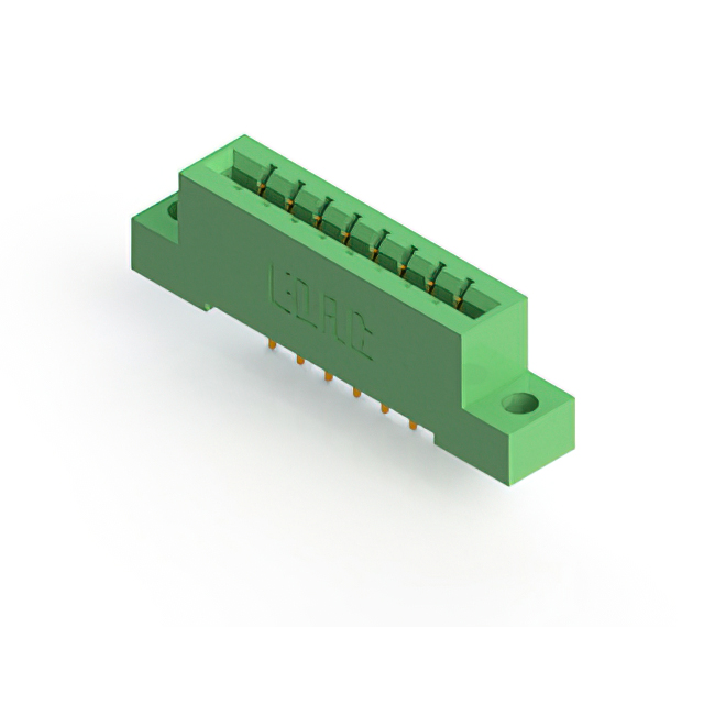 CONN EDGE SGL FMALE 8POS 0.156