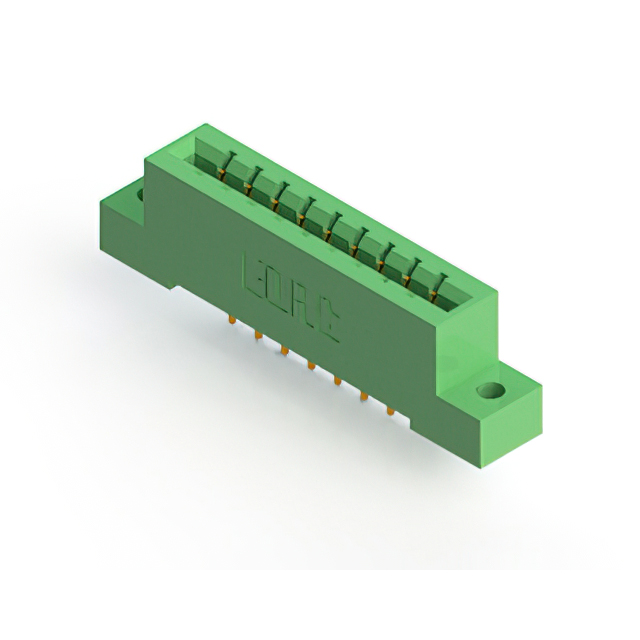 CONN EDGE SGL FMALE 9POS 0.156