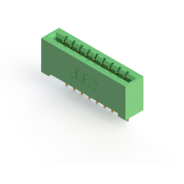 CONN EDGE SGL FMALE 9POS 0.156