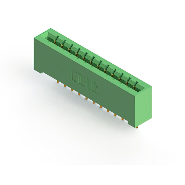 CONN EDGE SGL FMALE 12POS 0.156