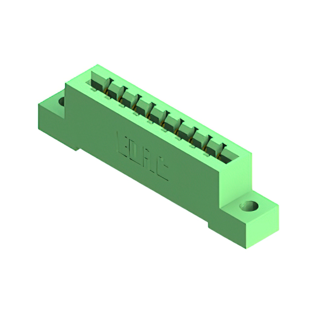CONN EDGE SGL FMALE 9POS 0.156