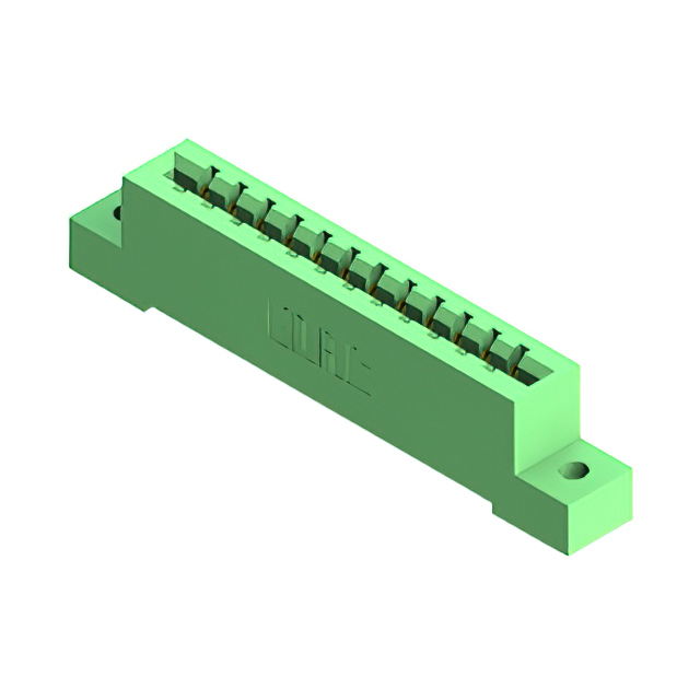 CONN EDGE SGL FMALE 12POS 0.156