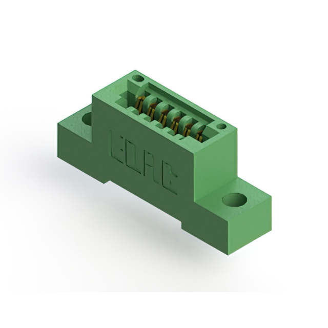 CONN EDGE SINGLE FML 6POS 0.100