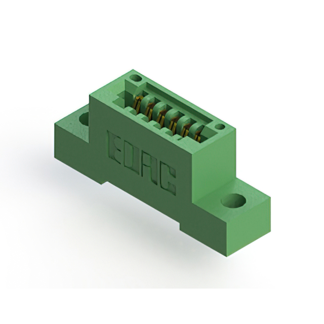 CONN EDGE SINGLE FML 6POS 0.100