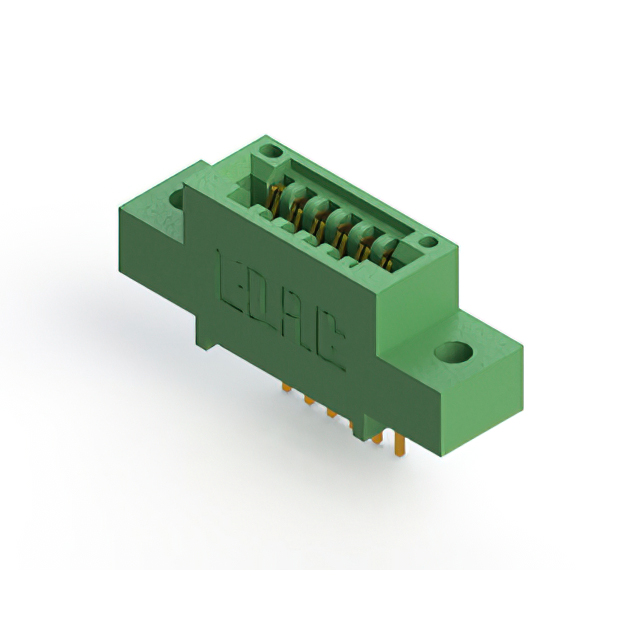 CONN EDGE SINGLE FML 6POS 0.100
