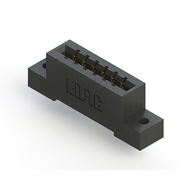 CONN EDGE SINGLE FML 6POS 0.150