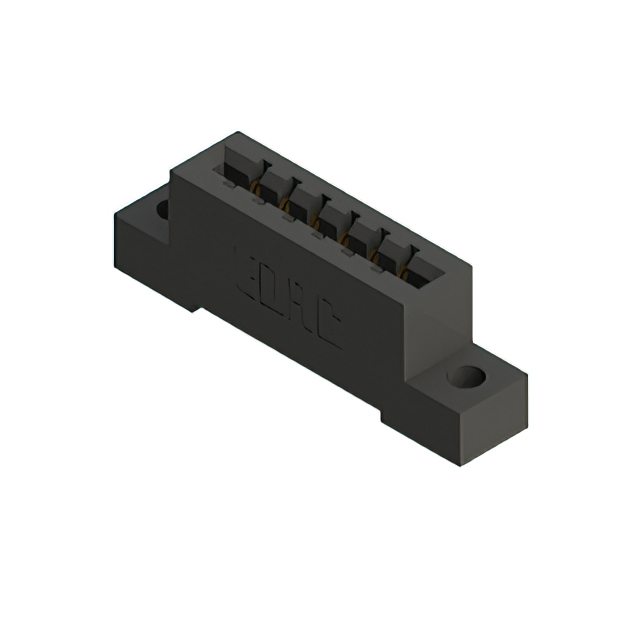 CONN EDGE SGL FMALE 6POS 0.156