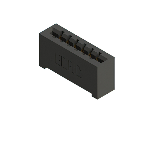 CONN EDGE SGL FMALE 6POS 0.156