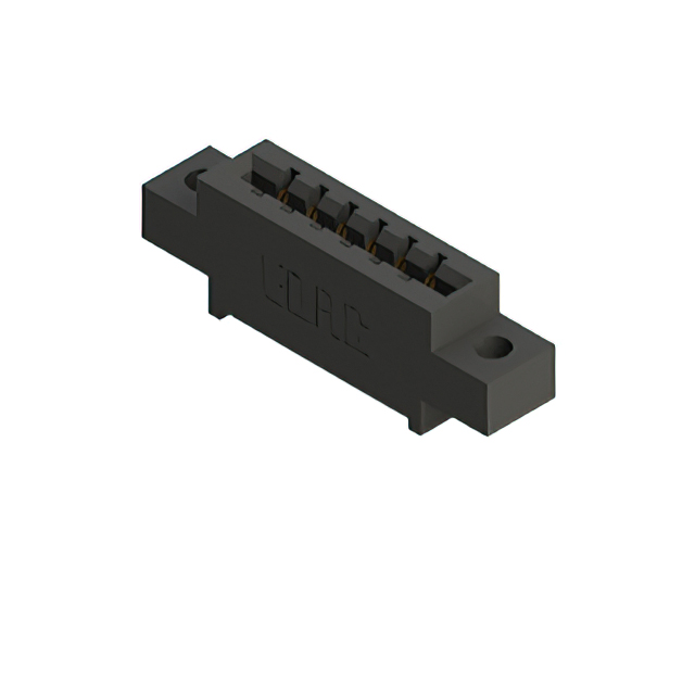 CONN EDGE SGL FMALE 6POS 0.156