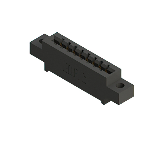 CONN EDGE SGL FMALE 8POS 0.156