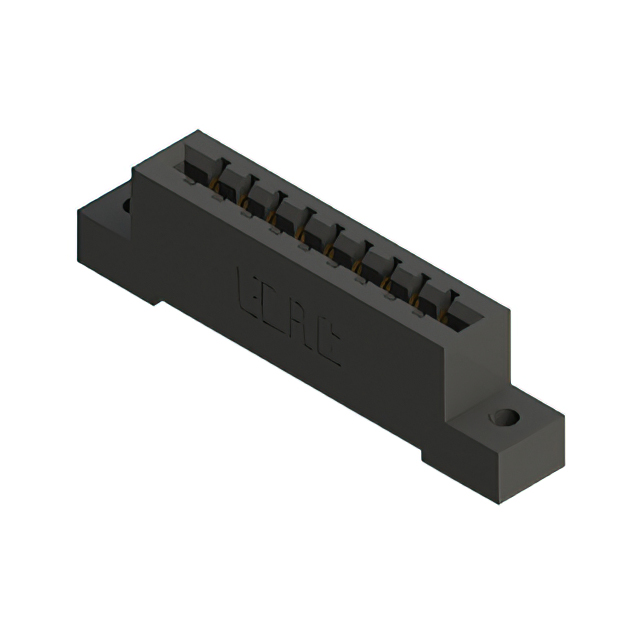 CONN EDGE SGL FMALE 9POS 0.156