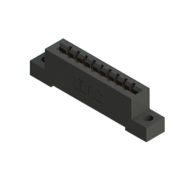 CONN EDGE SGL FMALE 9POS 0.156