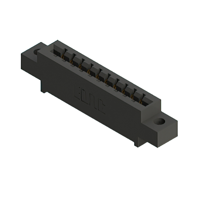 CONN EDGE SGL FMALE 10POS 0.156
