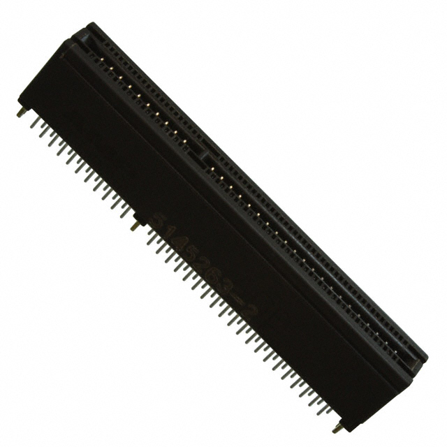 CONN AGP FMALE 124POS 0.100 GOLD