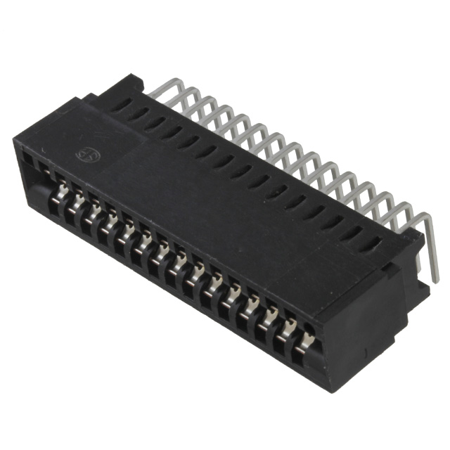CONN EDGE DUAL FMALE 30POS 0.100