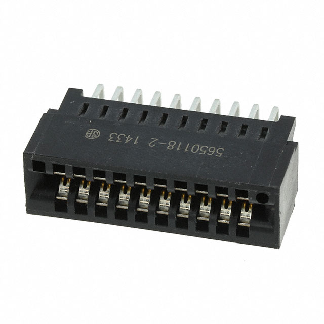 CONN EDGE DUAL FMALE 20POS 0.100