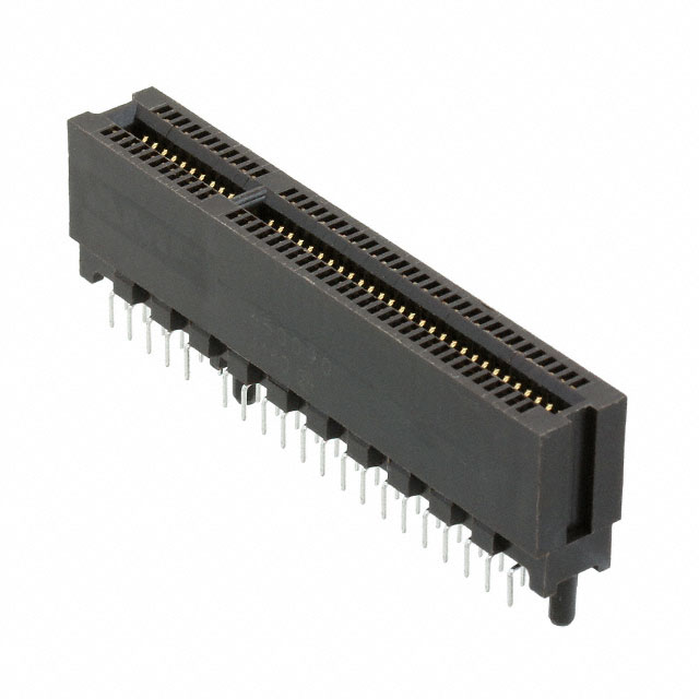 CONN EDGE DUAL FMALE 80POS 0.050
