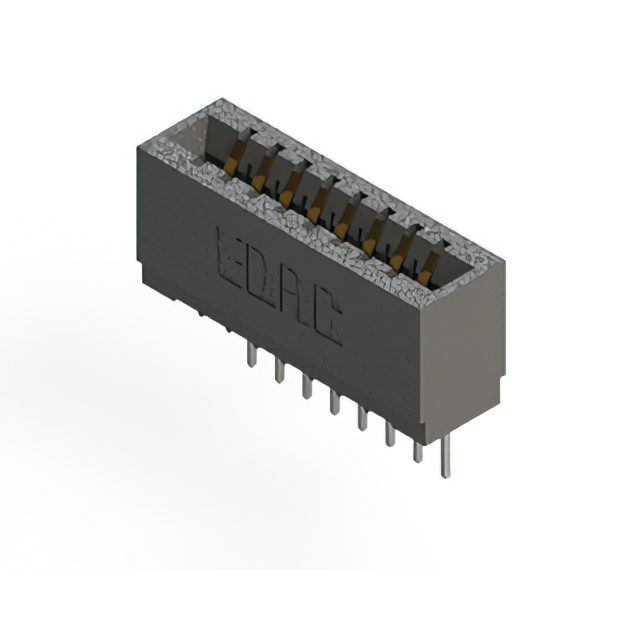 CONN EDGE SGL FMALE 8POS 0.125