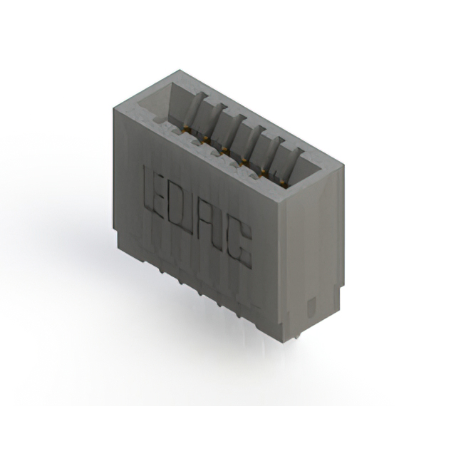 CONN EDGE SINGLE FML 6POS 0.100