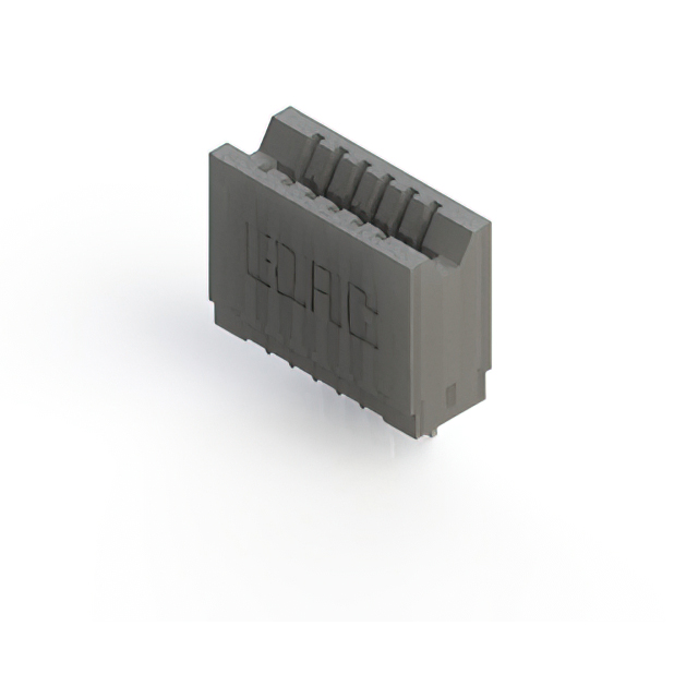 CONN EDGE SINGLE FML 6POS 0.100