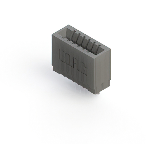 CONN EDGE SINGLE FML 6POS 0.100