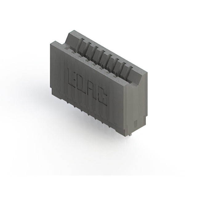 CONN EDGE SINGLE FML 8POS 0.100
