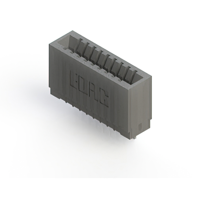 CONN EDGE SINGLE FML 9POS 0.100