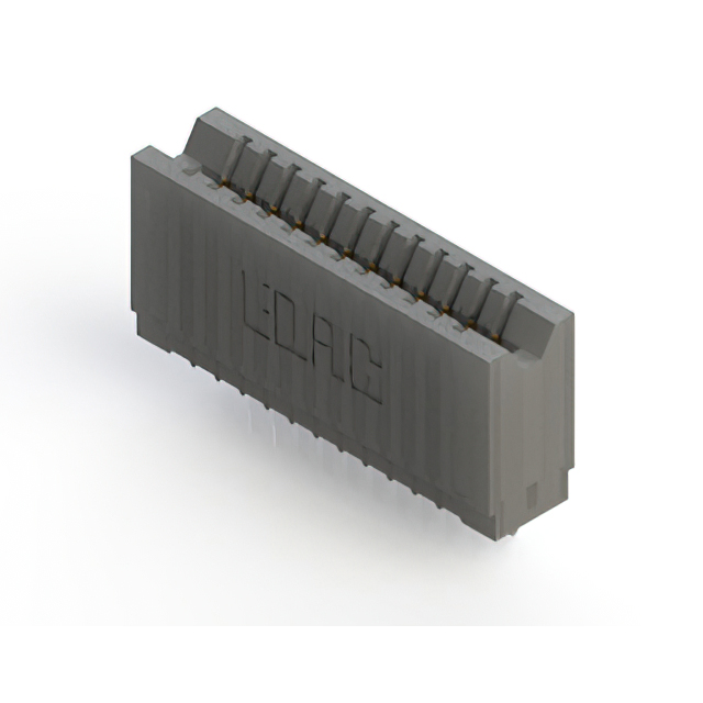 CONN EDGE SINGLE FML 12POS 0.100
