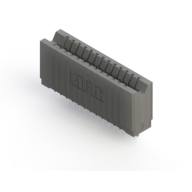 CONN EDGE SINGLE FML 13POS 0.100