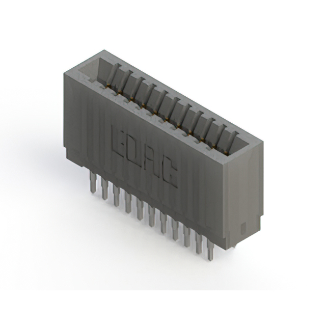 CONN EDGE DUAL FMALE 22POS 0.100
