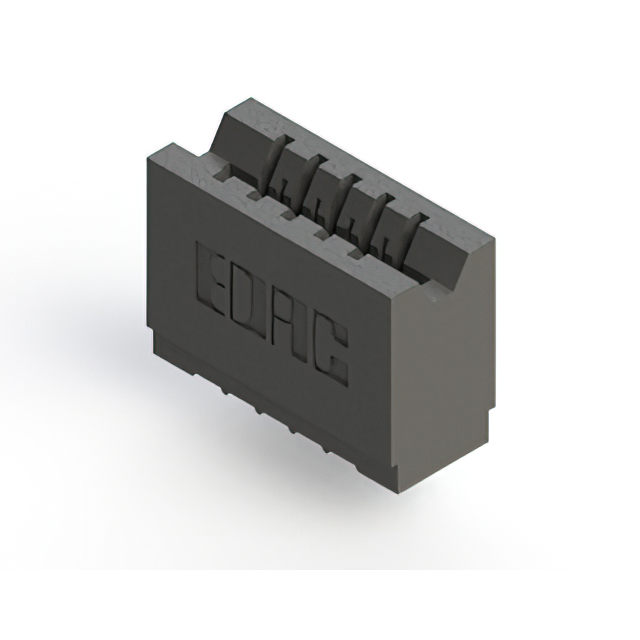 CONN EDGE SGL FMALE 5POS 0.125