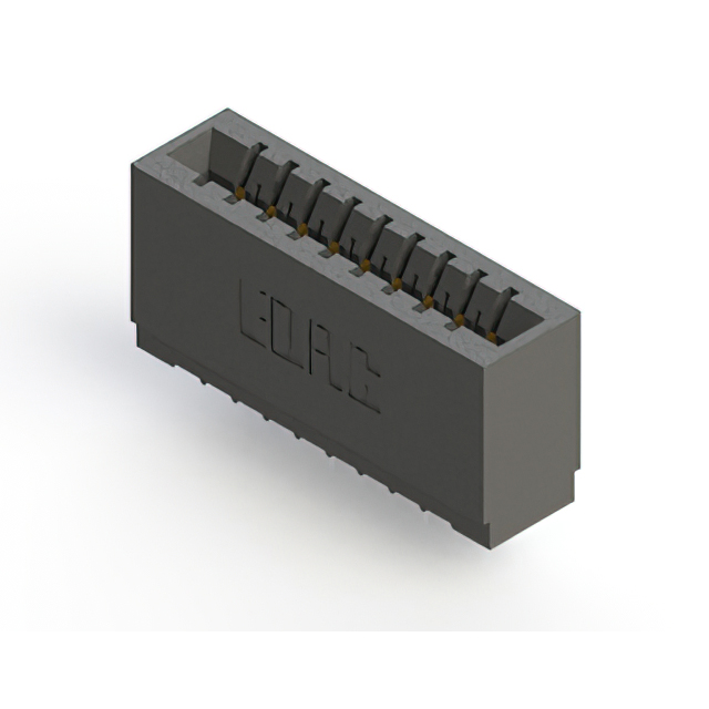 CONN EDGE SGL FMALE 9POS 0.125