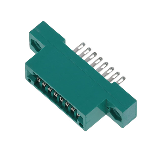 CONN EDGE SINGLE FML 8POS 0.100
